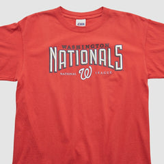 Washington Nationals CSA 2000s T-shirt - Red Vintage