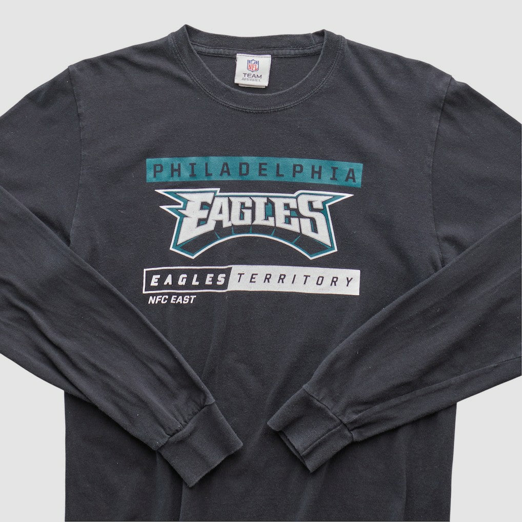 Philadelphia Eagles NFL 2010s Long Sleeve T-shirt - Black Vintage online