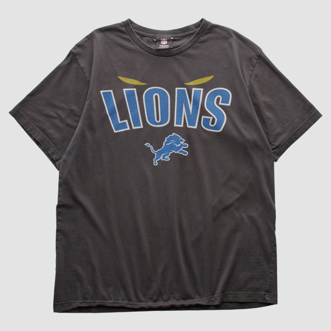 Detroit Lions Team Edition Apparel 2010s T-shirt - Charcoal Vintage on sale