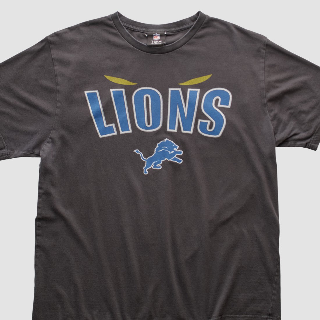 Detroit Lions Team Edition Apparel 2010s T-shirt - Charcoal Vintage on sale