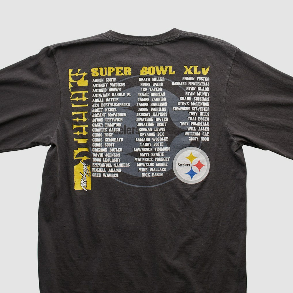 Pittsburgh Steelers NFL 2011 Long Sleeve T-shirt - Black Vintage online