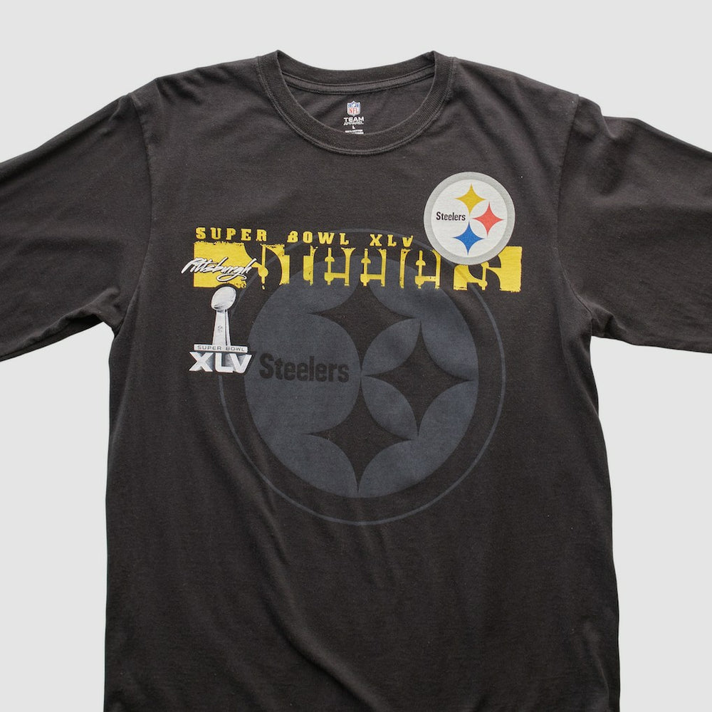 Pittsburgh Steelers NFL 2011 Long Sleeve T-shirt - Black Vintage online