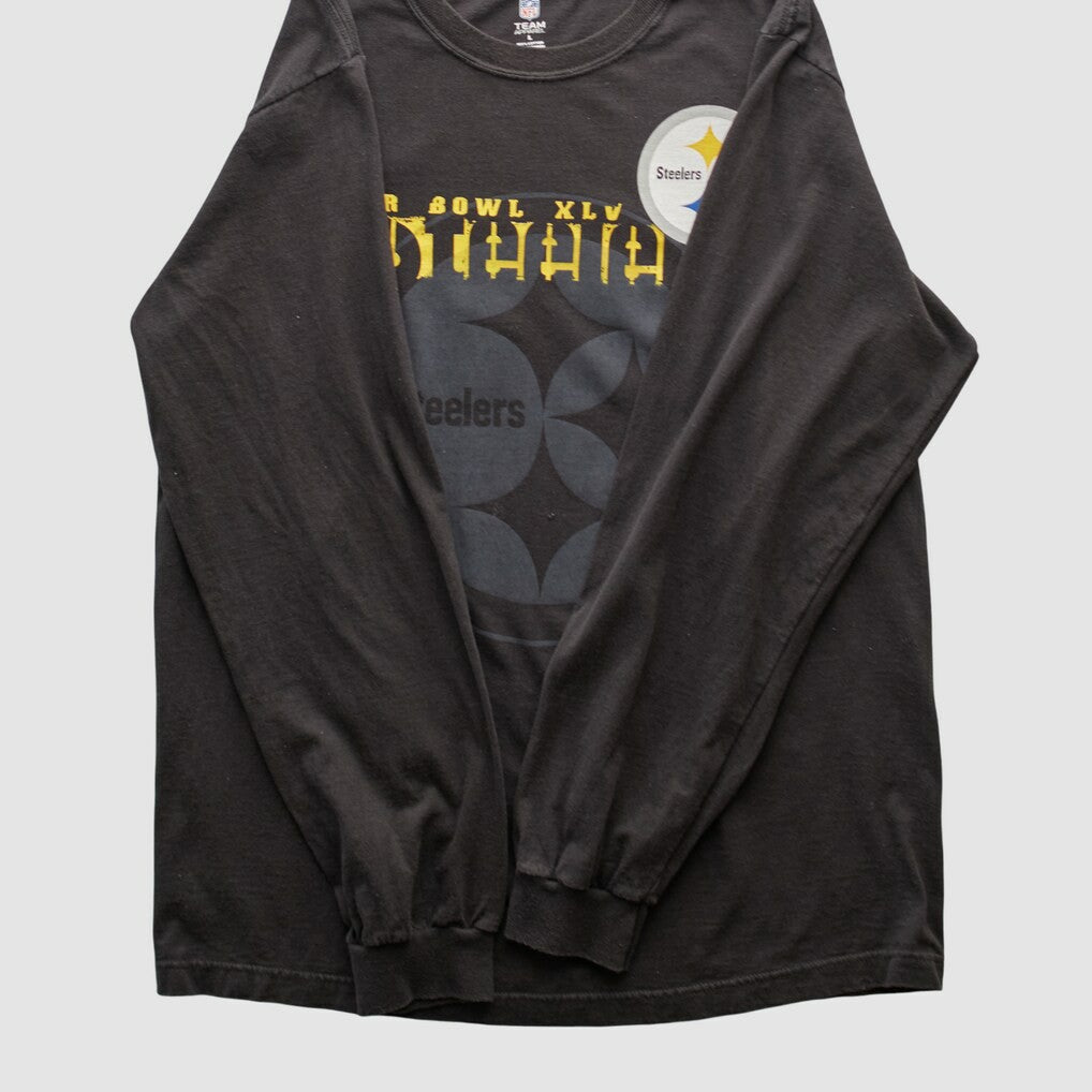 Pittsburgh Steelers NFL 2011 Long Sleeve T-shirt - Black Vintage online