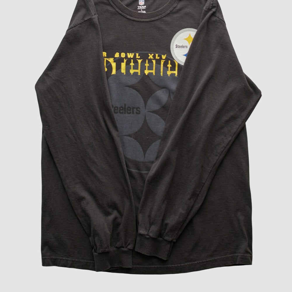 Pittsburgh Steelers NFL 2011 Long Sleeve T-shirt - Black Vintage online