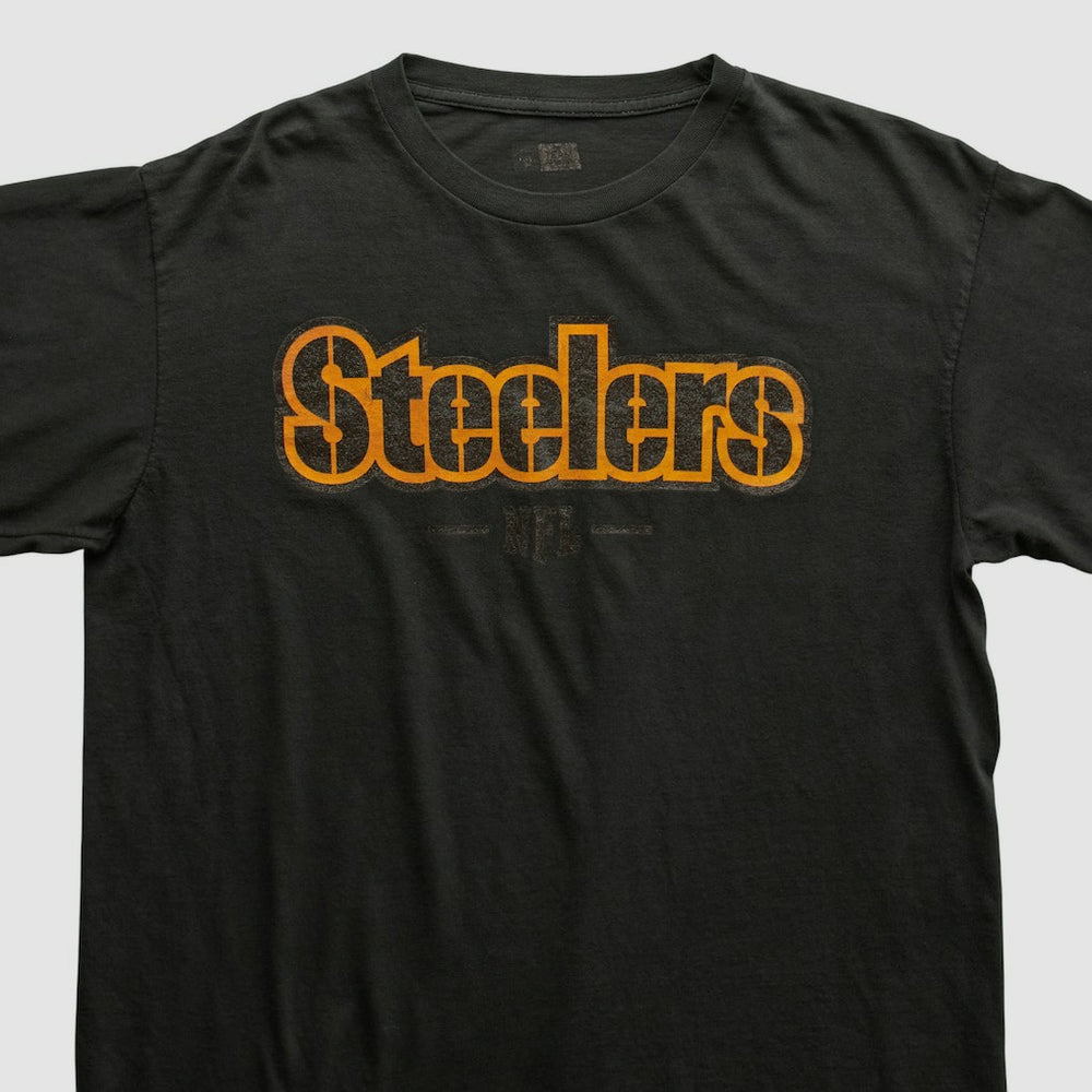 Pittsburgh Steelers NFL 2000s Long Sleeve T-shirt - Black Vintage cheap