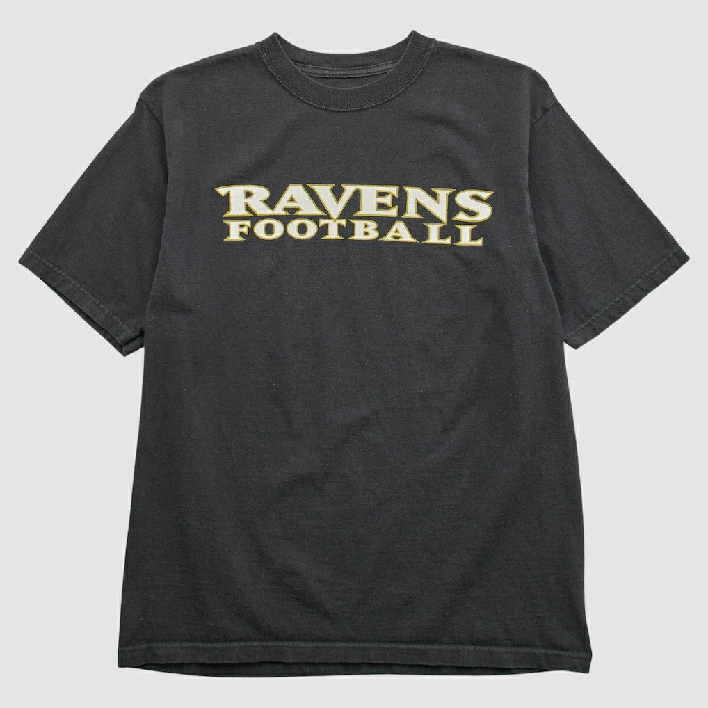 Baltimore Ravens Reebok 2000s T-shirt - Black Vintage sale
