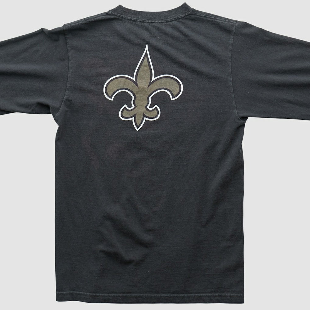 New Orleans Saints Reebok 2000s Long Sleeve T-shirt - Black Vintage outlet