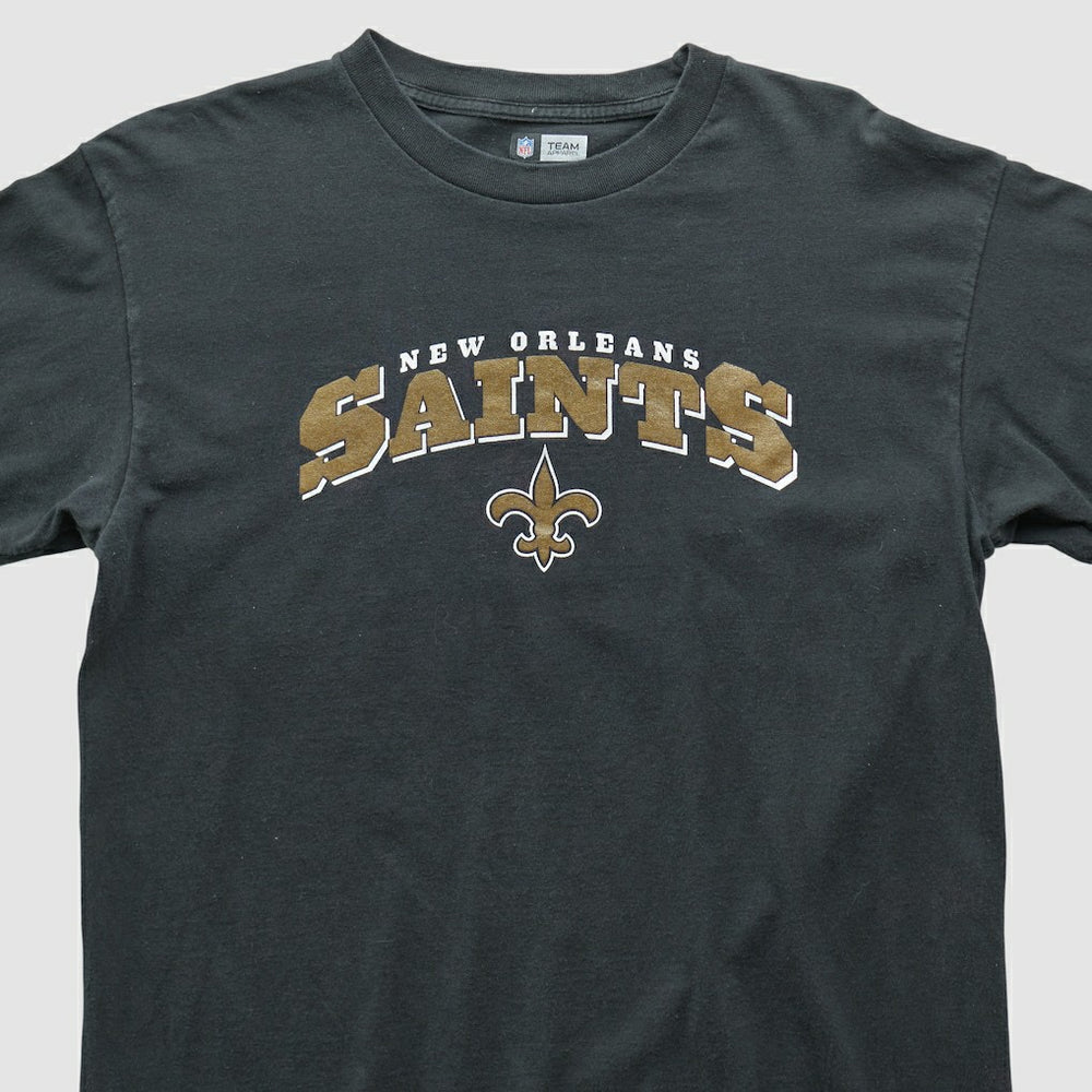 New Orleans Saints NFL 2000s Long Sleeve T-shirt - Black Vintage outlet