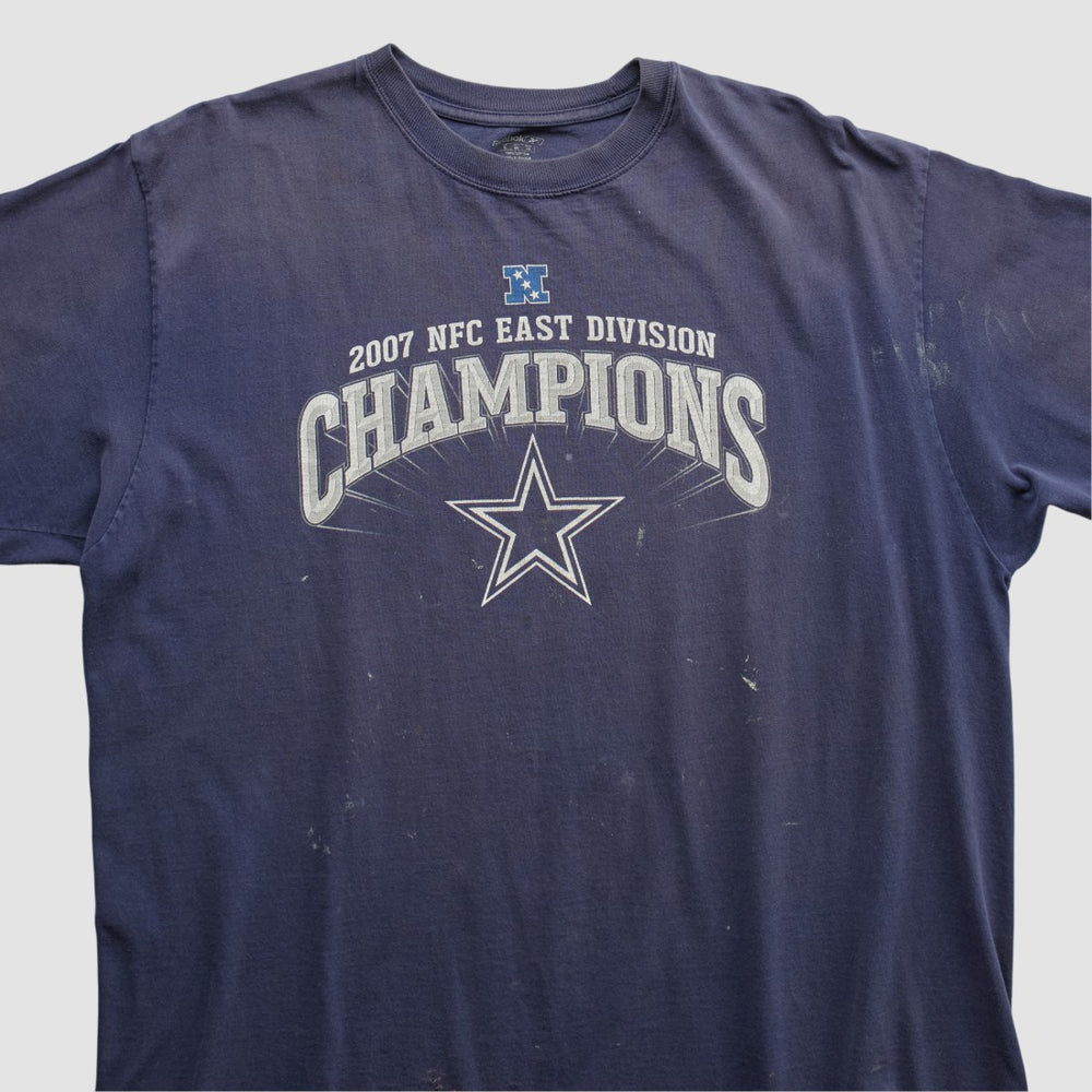 Dallas Cowboys Reebok 2007 T-shirt - Navy Vintage outlet