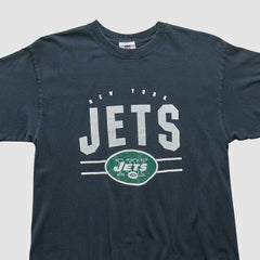 New York Jets NFL 2010s T-shirt - Navy Vintage sale