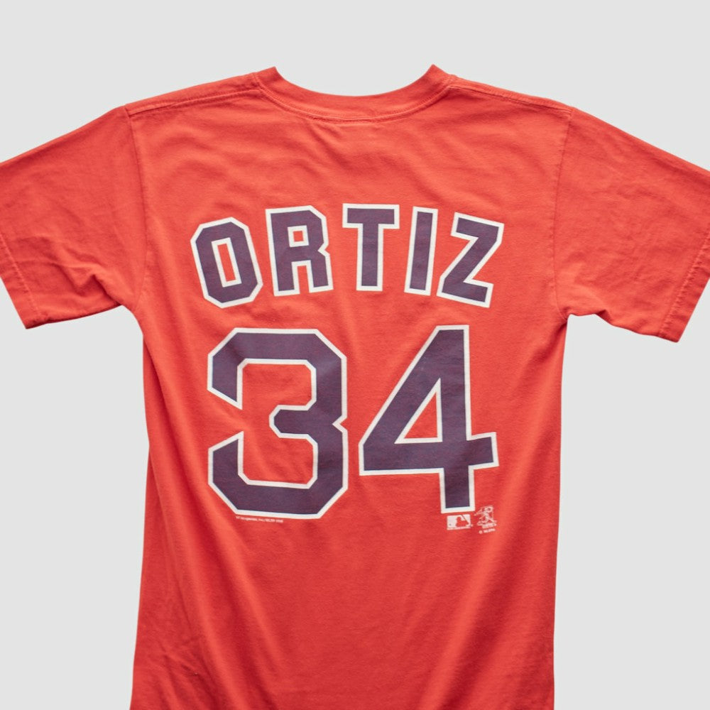 Boston Red Sox Lee Apparel 2000s T-shirt - Red Vintage