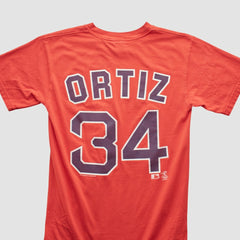 Boston Red Sox Lee Apparel 2000s T-shirt - Red Vintage