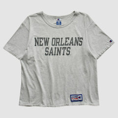 New Orleans Saints Champion 1994 T-shirt - Heather Gray Vintage discount