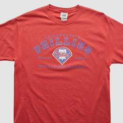 Philadelphia Phillies Lee Apparel 2000s T-shirt - Red Vintage