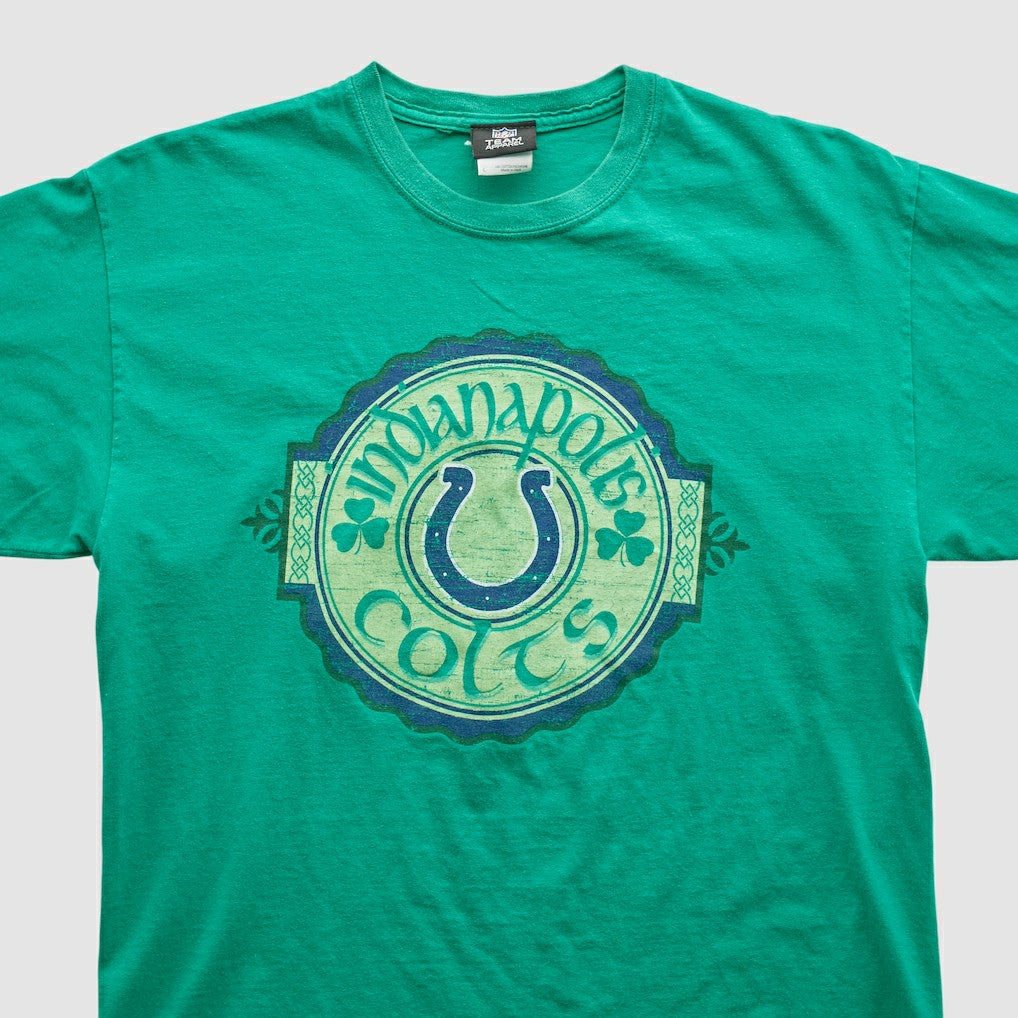 Indianapolis Colts NFL 2010s T-shirt - Green Vintage discount