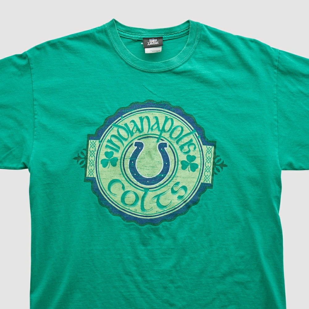 Indianapolis Colts NFL 2010s T-shirt - Green Vintage discount