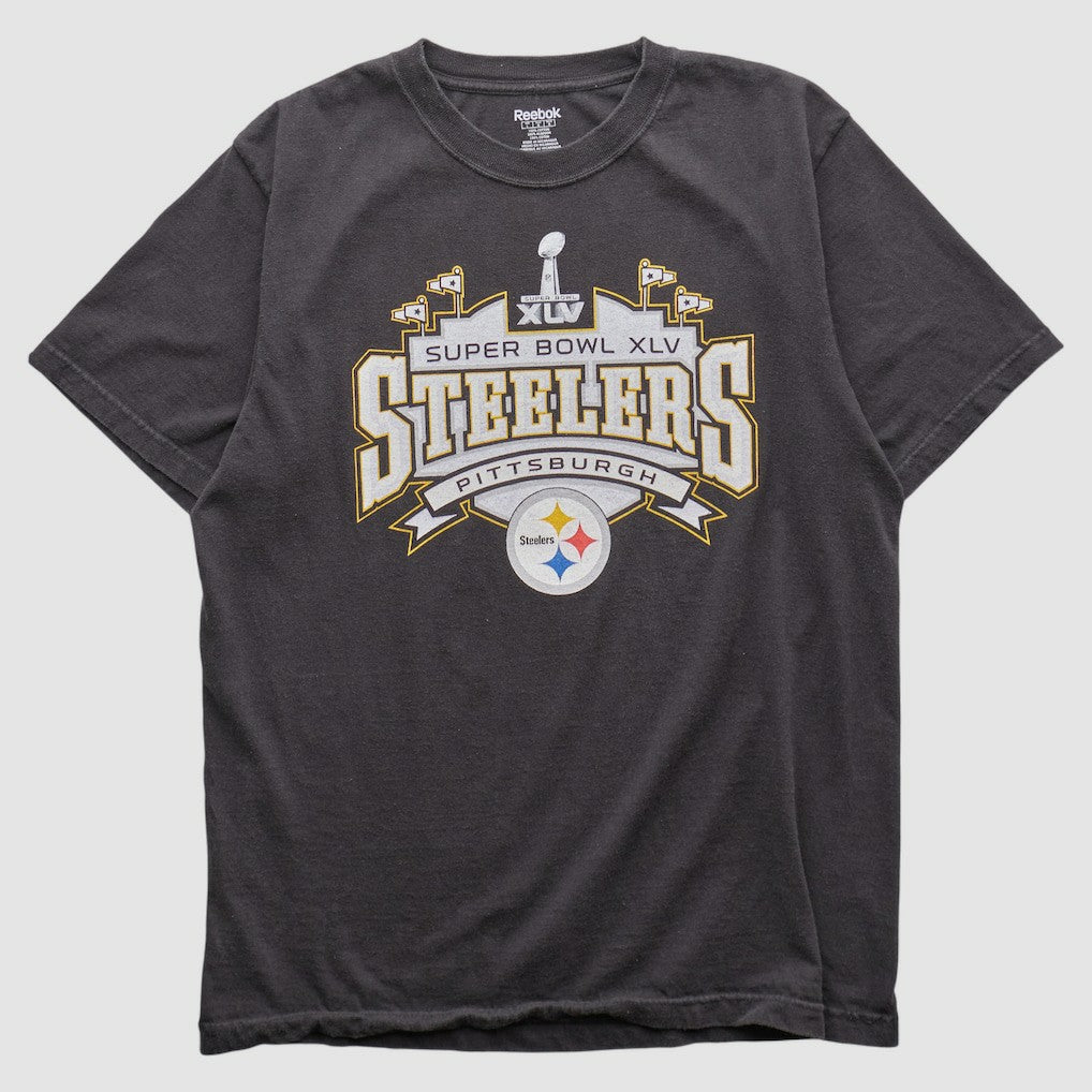 Pittsburgh Steelers Reebok 2011 T-shirt - Charcoal Vintage online