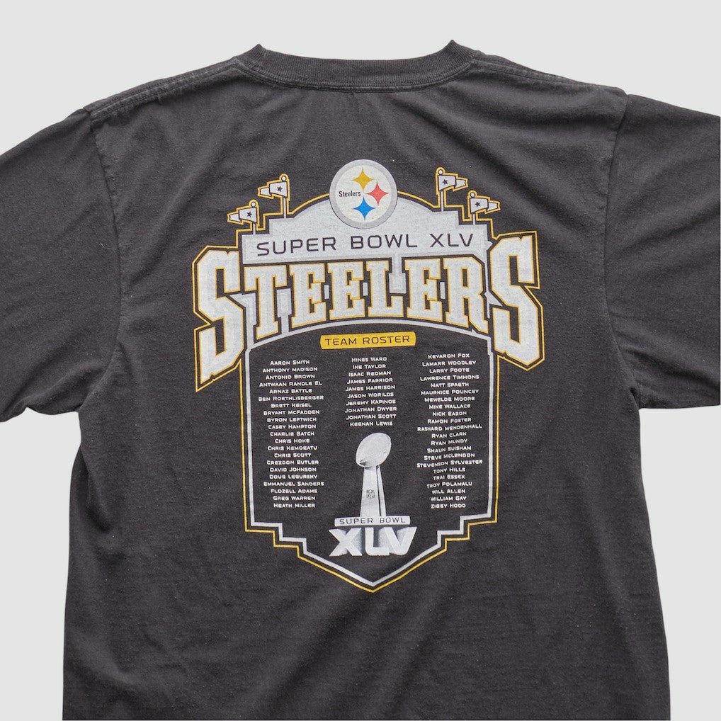 Pittsburgh Steelers Reebok 2011 T-shirt - Charcoal Vintage online