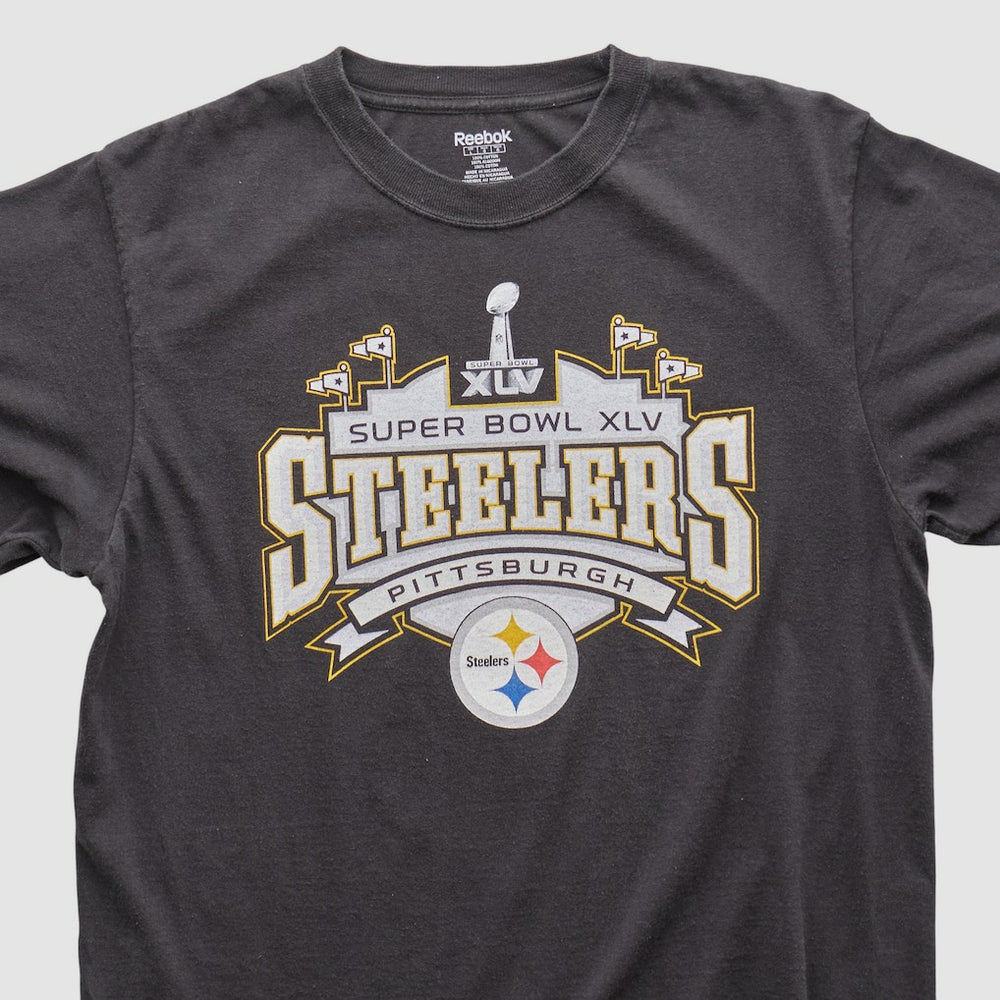 Pittsburgh Steelers Reebok 2011 T-shirt - Charcoal Vintage online