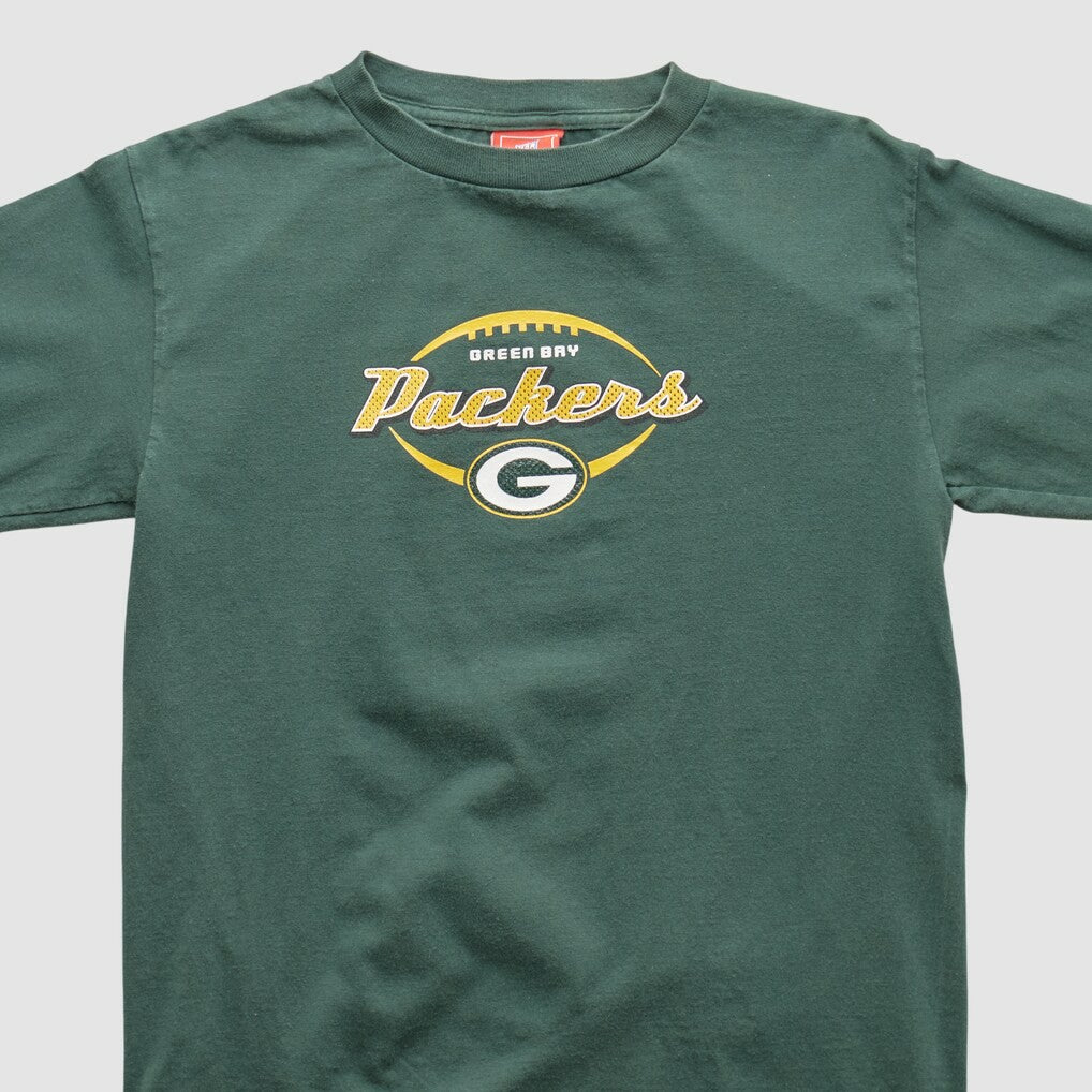 Green Bay Packers NFL 2000s Long Sleeve T-shirt - Green Vintage cheap
