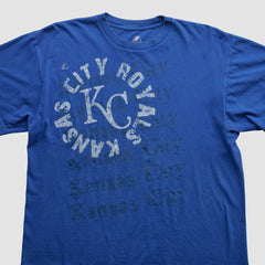 Kansas City Royals Majestic 2010s T-shirt - Blue Vintage