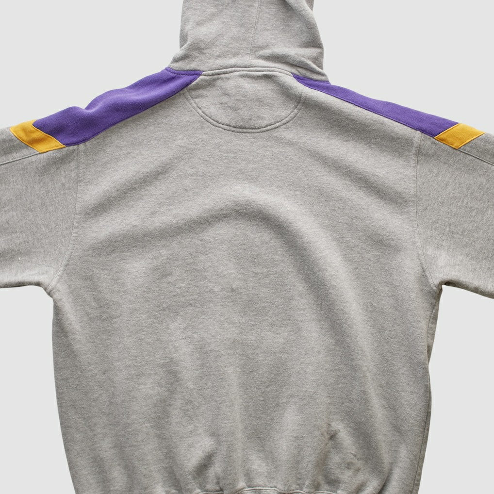 Minnesota Vikings NFL 2000s Hooded Pullover Sweatshirt - Heather Gray Vintage online