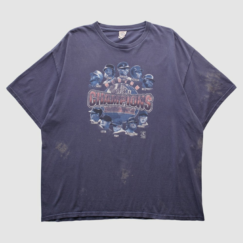 Boston Red Sox Pro Weight 2010s T-shirt - Navy Vintage