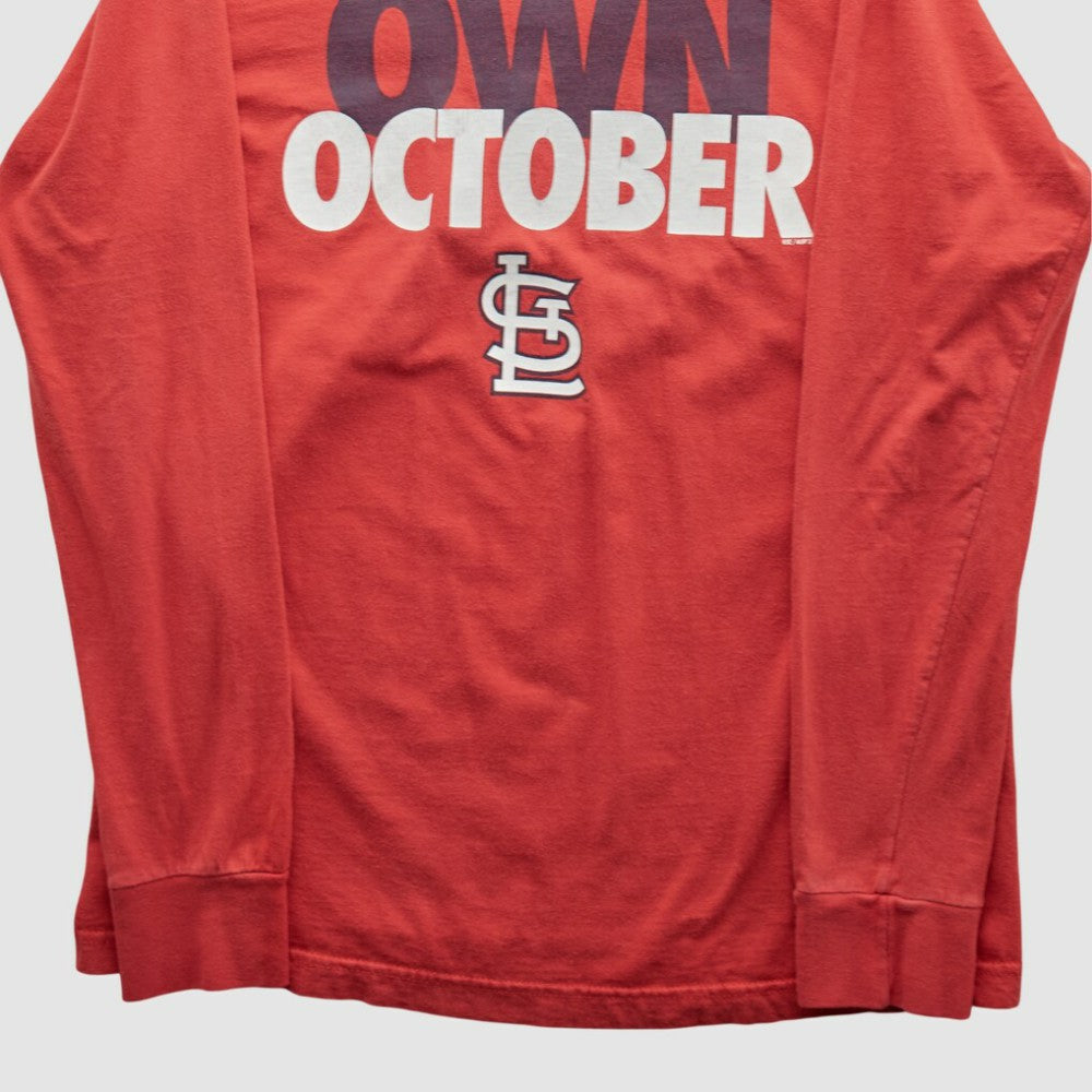 St. Louis Cardinals 2010s Long Sleeve T-shirt - Red Vintage | Nike
