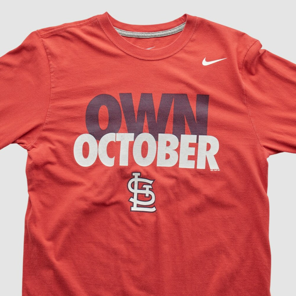 St. Louis Cardinals 2010s Long Sleeve T-shirt - Red Vintage | Nike