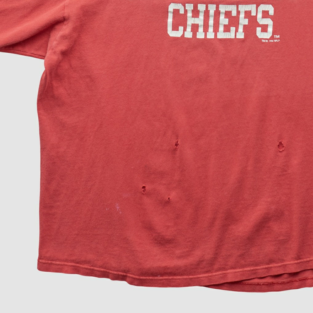 Kansas City Chiefs Champion 90s T-shirt - Red Vintage on sale