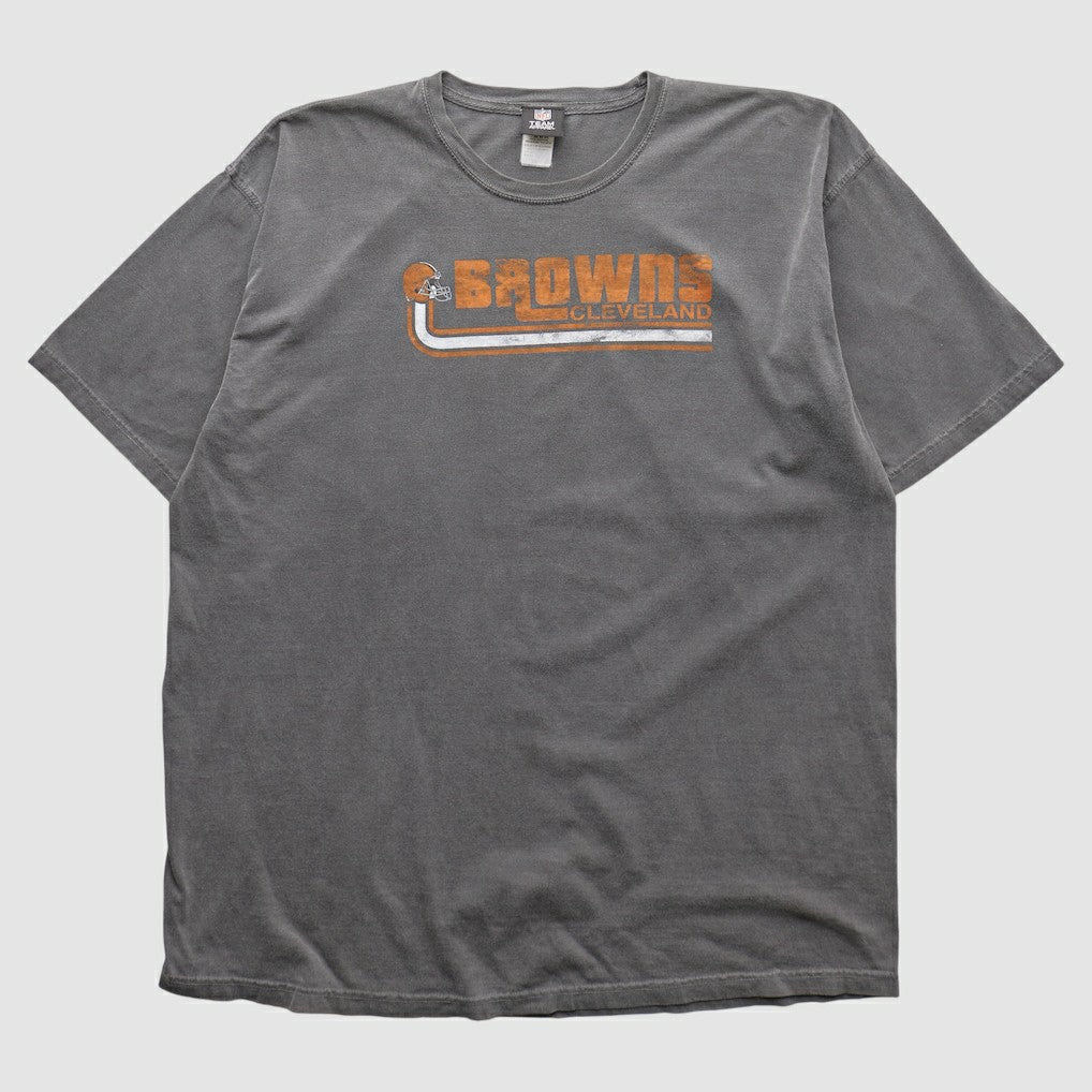 Cleveland Browns NFL 2010s T-shirt - Charcoal Vintage sale