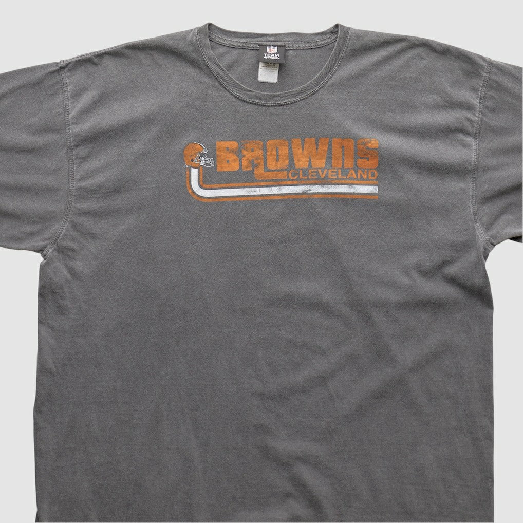 Cleveland Browns NFL 2010s T-shirt - Charcoal Vintage sale