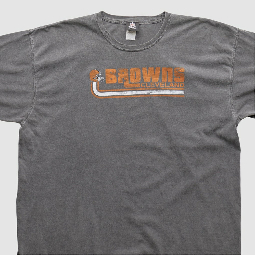 Cleveland Browns NFL 2010s T-shirt - Charcoal Vintage sale