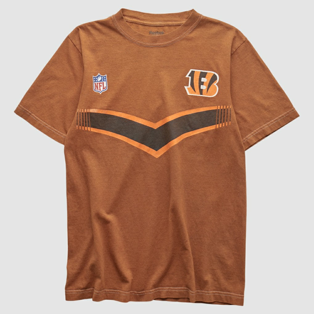 Cincinnati Bengals Reebok 2000s T-shirt - Brown Vintage for sale