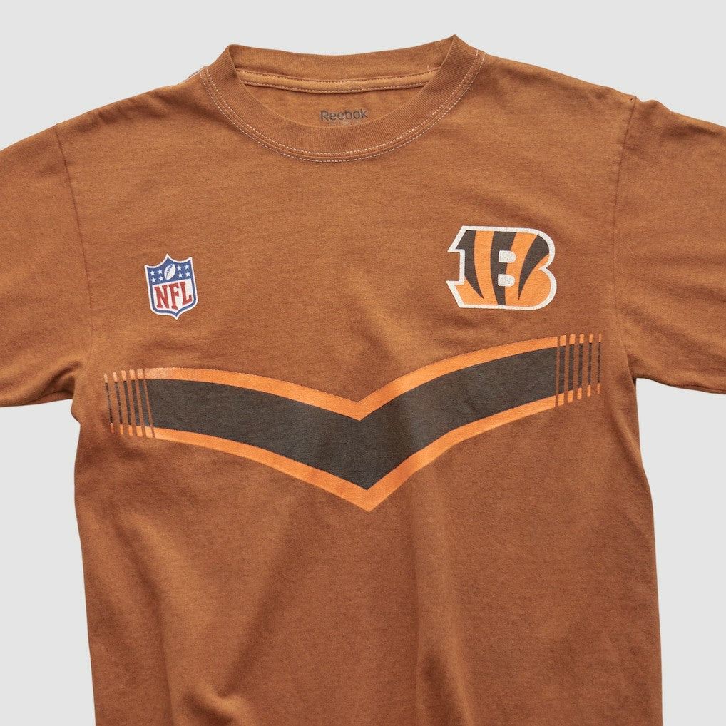 Cincinnati Bengals Reebok 2000s T-shirt - Brown Vintage for sale