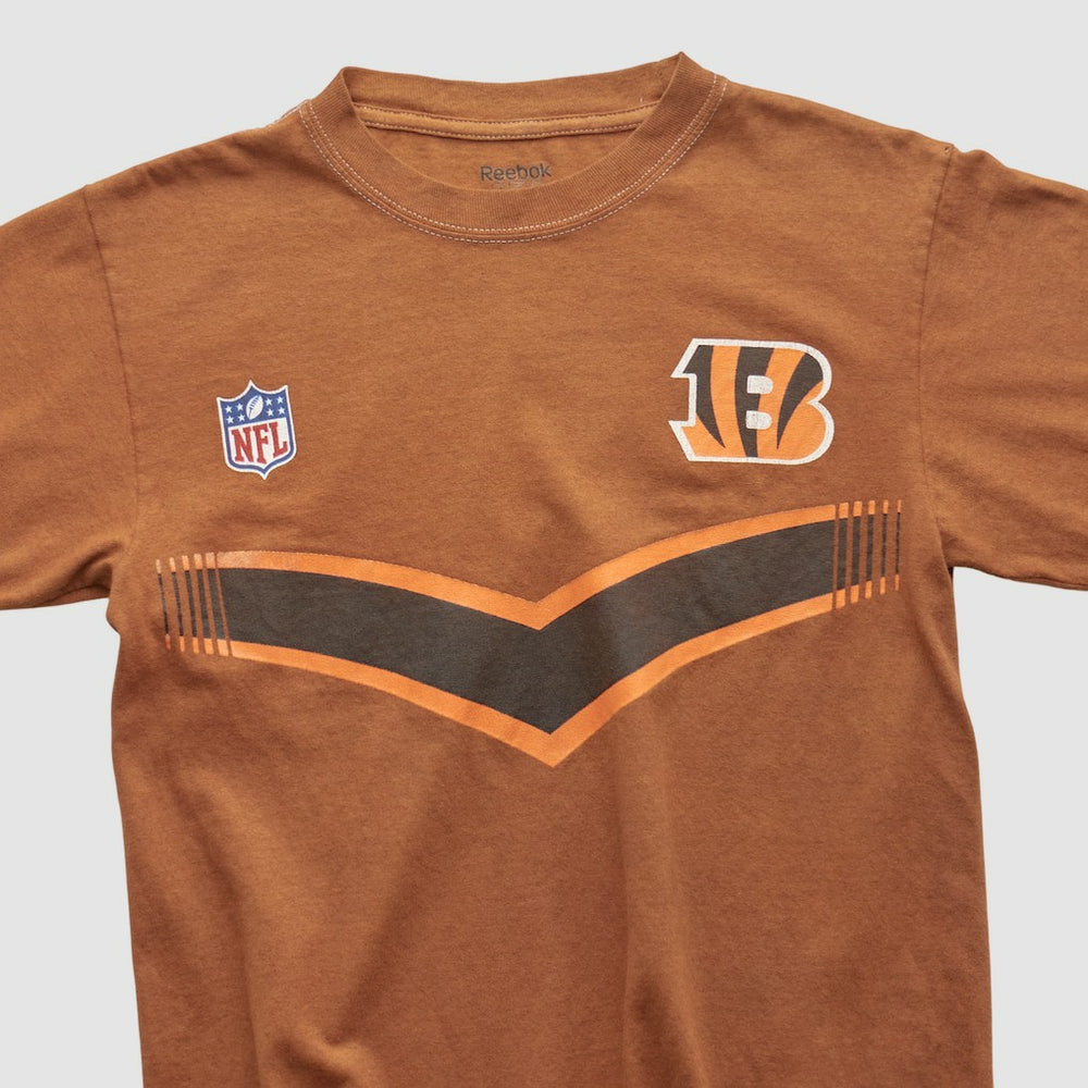 Cincinnati Bengals Reebok 2000s T-shirt - Brown Vintage for sale
