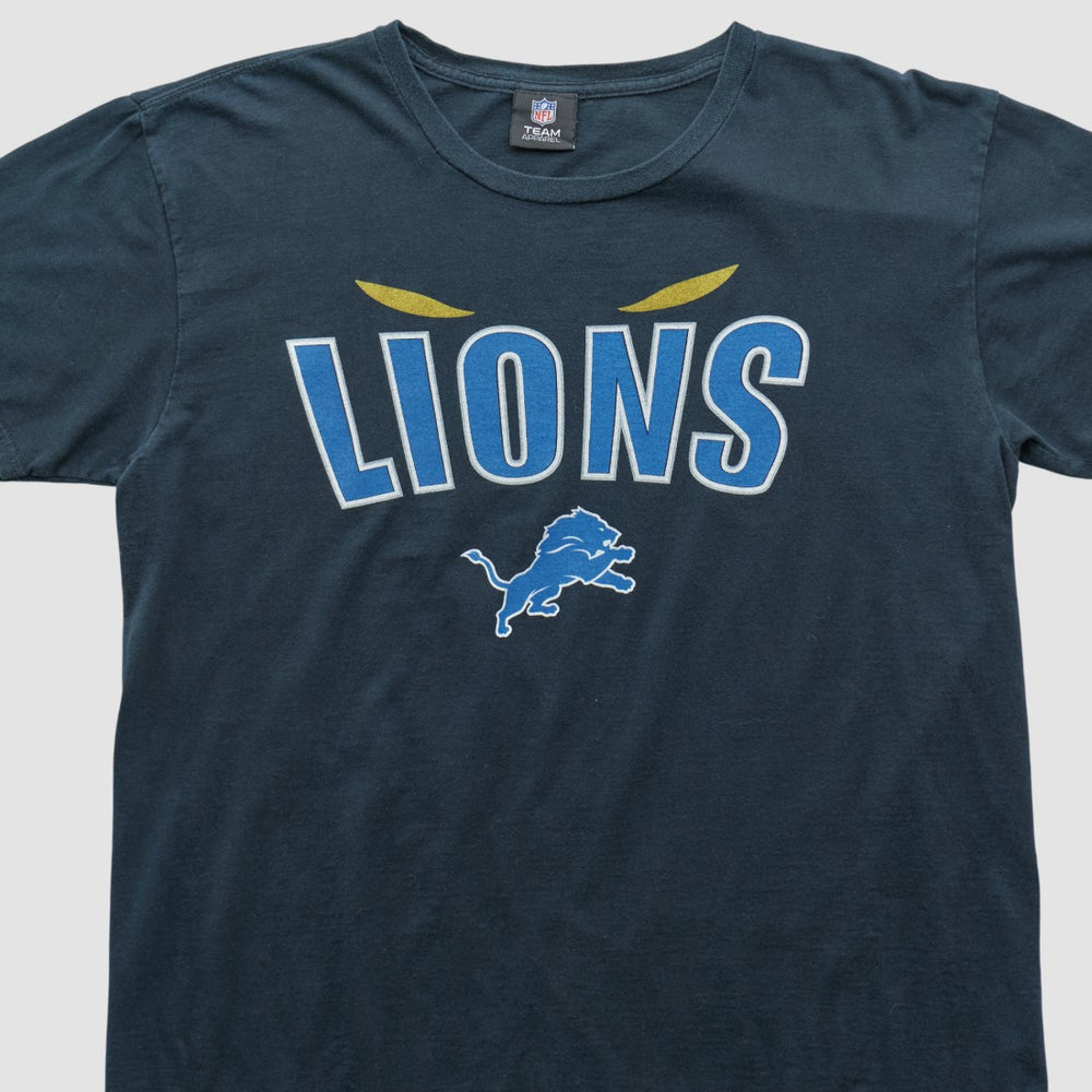 Detroit Lions NFL 2010s T-shirt - Navy Vintage discount