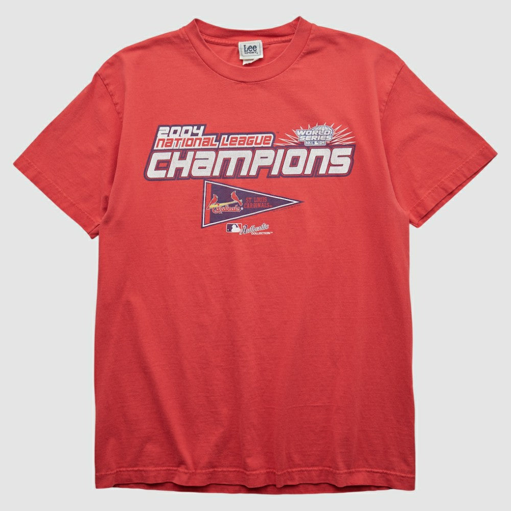 St. Louis Cardinals Lee Apparel 2004 T-shirt - Red Vintage