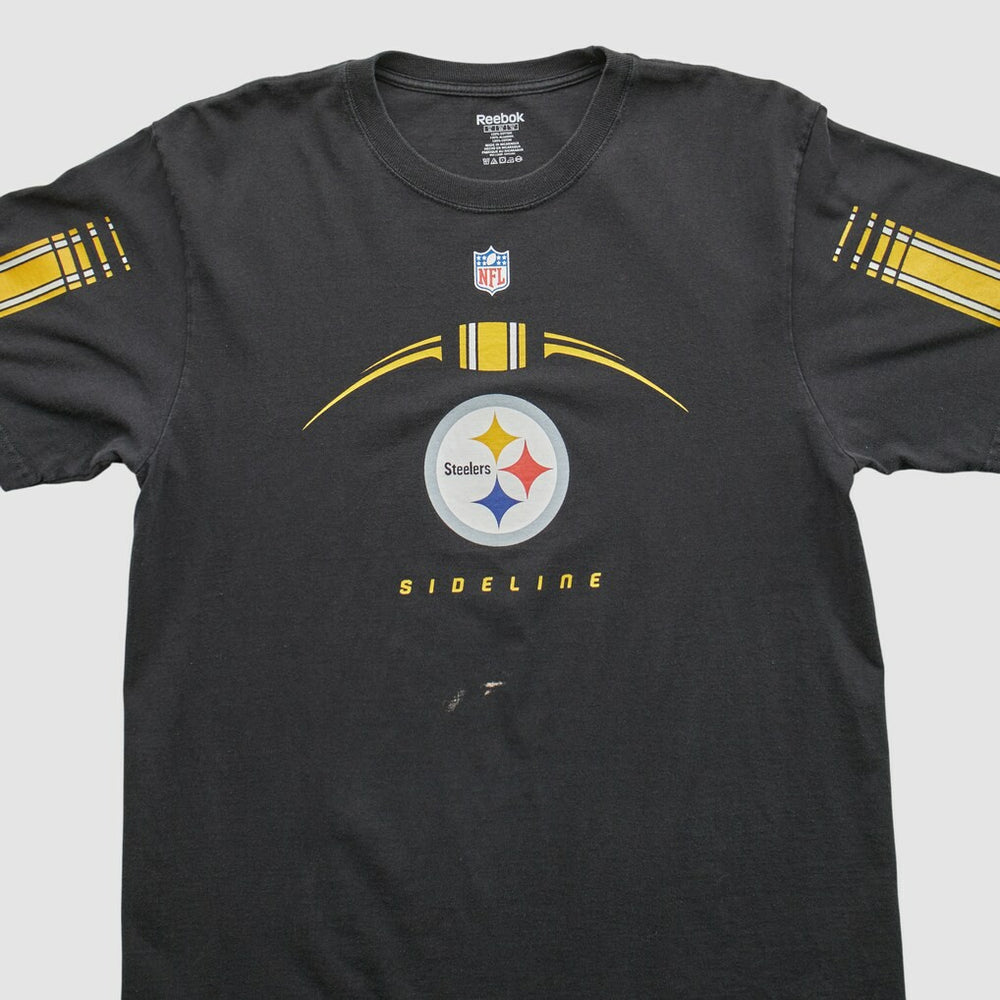 Pittsburgh Steelers Reebok 2000s T-shirt - Black Vintage online