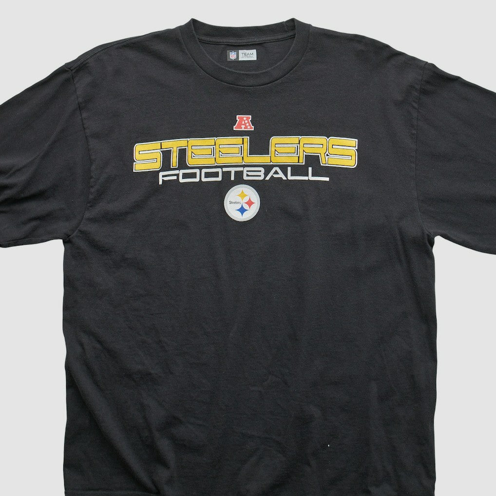 Pittsburgh Steelers NFL 2010s Long Sleeve T-shirt - Black Vintage discount