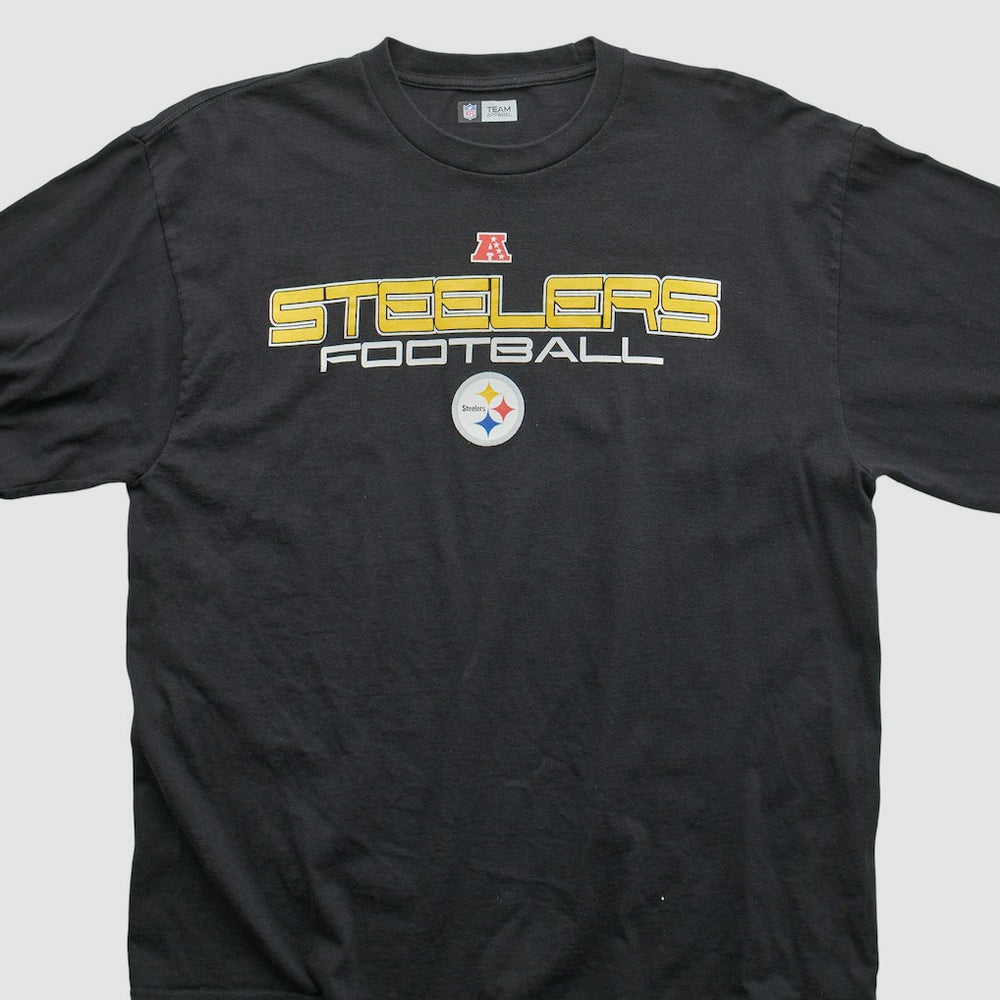 Pittsburgh Steelers NFL 2010s Long Sleeve T-shirt - Black Vintage discount