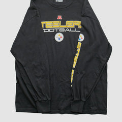 Pittsburgh Steelers NFL 2010s Long Sleeve T-shirt - Black Vintage discount