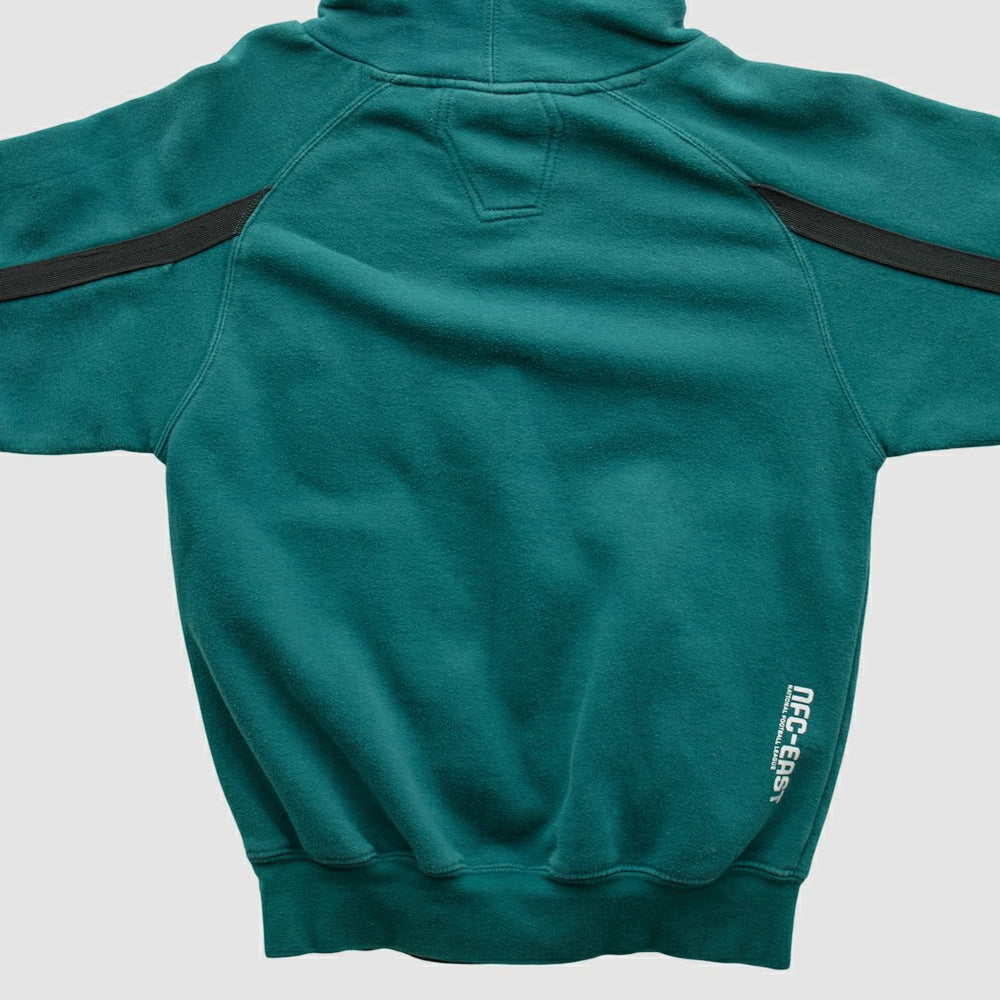 Philadelphia Eagles Reebok 2000s Hooded Pullover Sweatshirt - Teal Vintage online