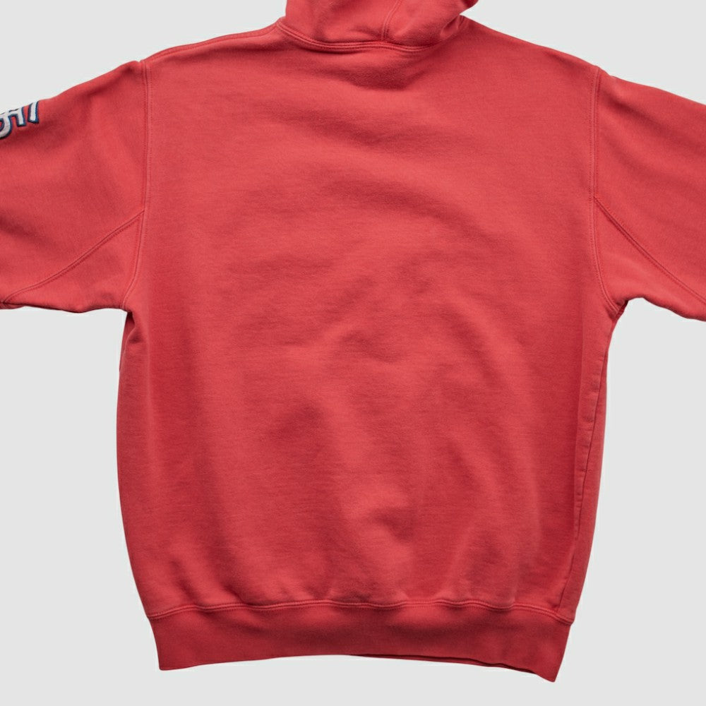 St. Louis Cardinals Stitches 2000s Hooded Pullover Sweatshirt - Red Vintage