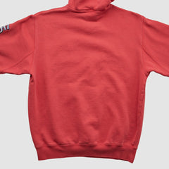 St. Louis Cardinals Stitches 2000s Hooded Pullover Sweatshirt - Red Vintage