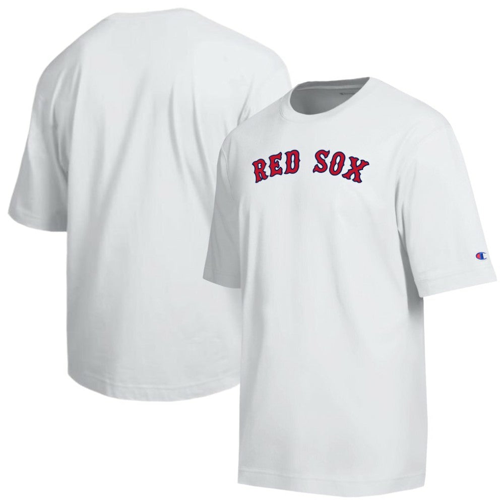 Boston Red Sox Champion All Star Arched Chenille Wordmark T-Shirt - White