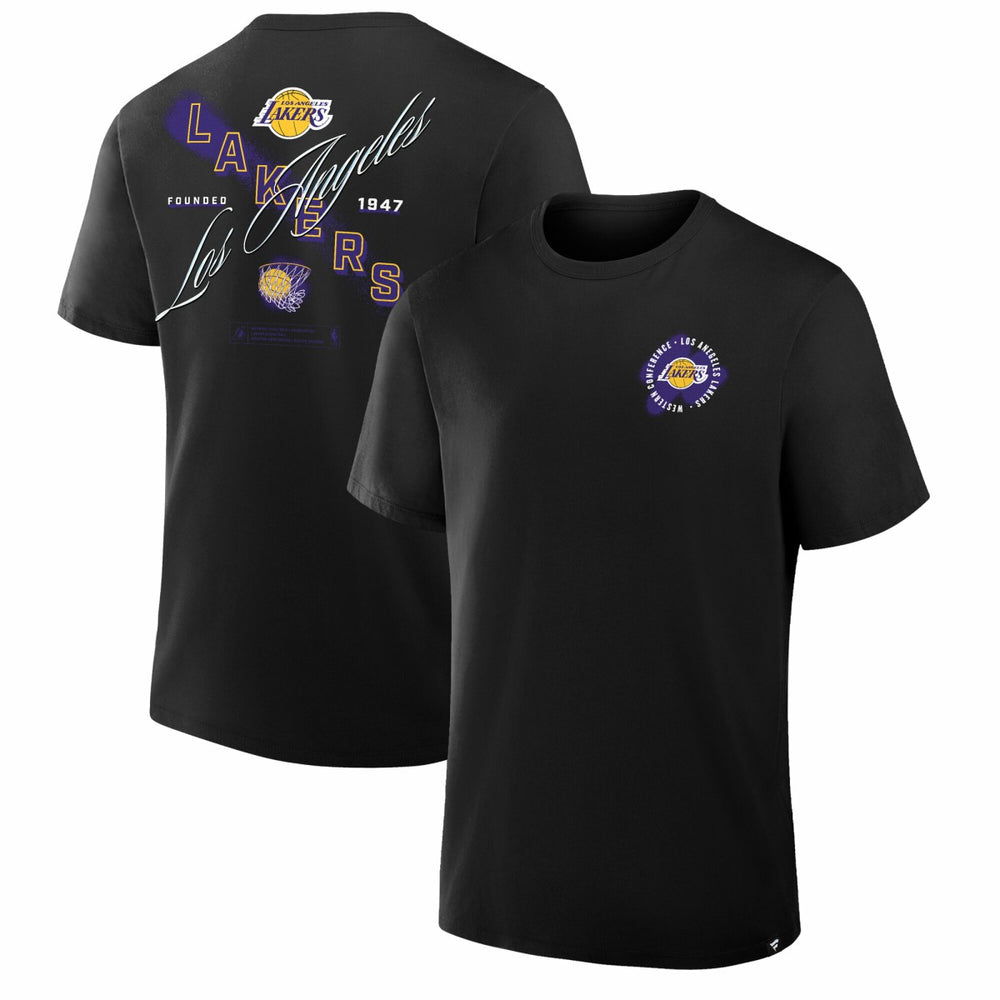 Los Angeles Lakers SOS T-Shirt - Black on sale