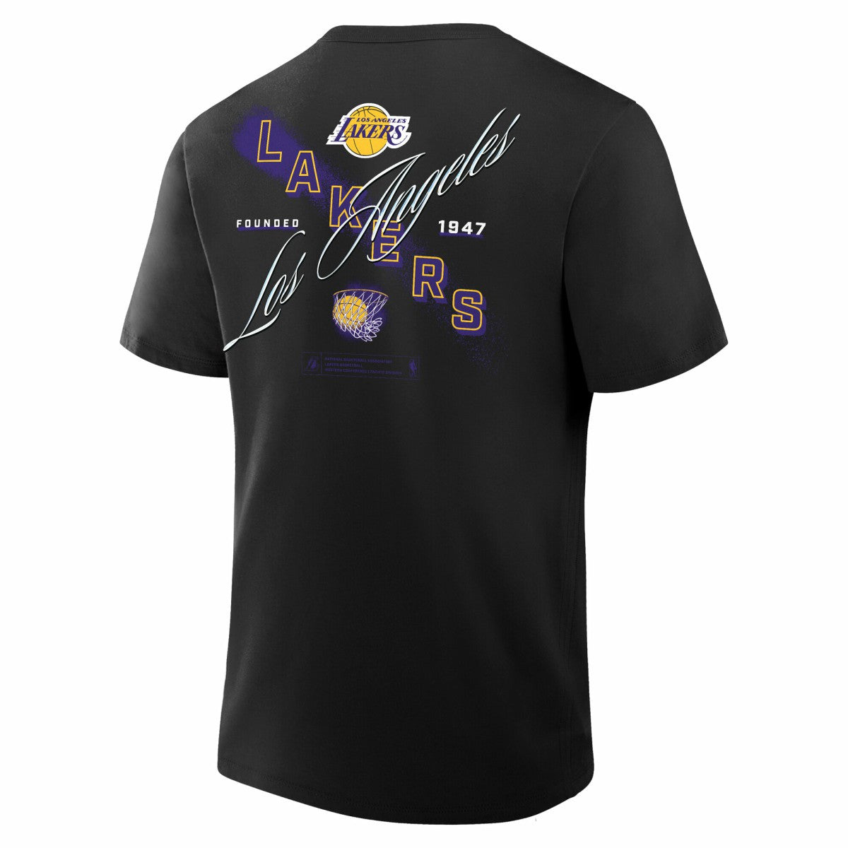 Los Angeles Lakers SOS T-Shirt - Black on sale