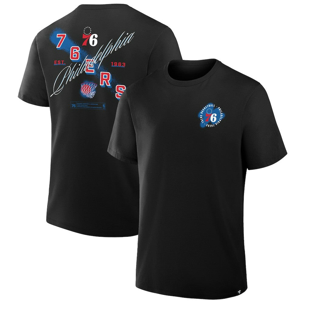 Philadelphia 76ers SOS T-Shirt - Black sale