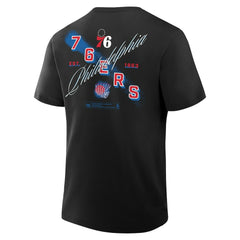 Philadelphia 76ers SOS T-Shirt - Black sale